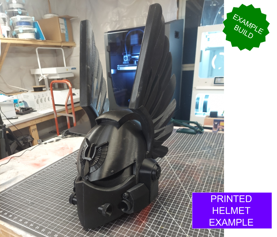 Gloomy Celestials Version 7 Printable Helmet is Available!
