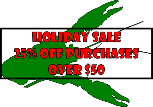 We are happy to announce our 2022 Holiday Sale! 25% off qualifying purchases!