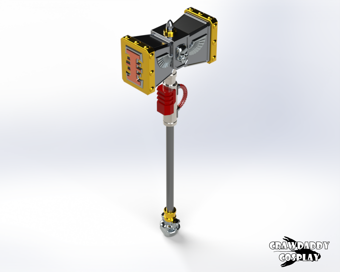 Silver Squires - Rival Hammer (3D Print | Files Only)