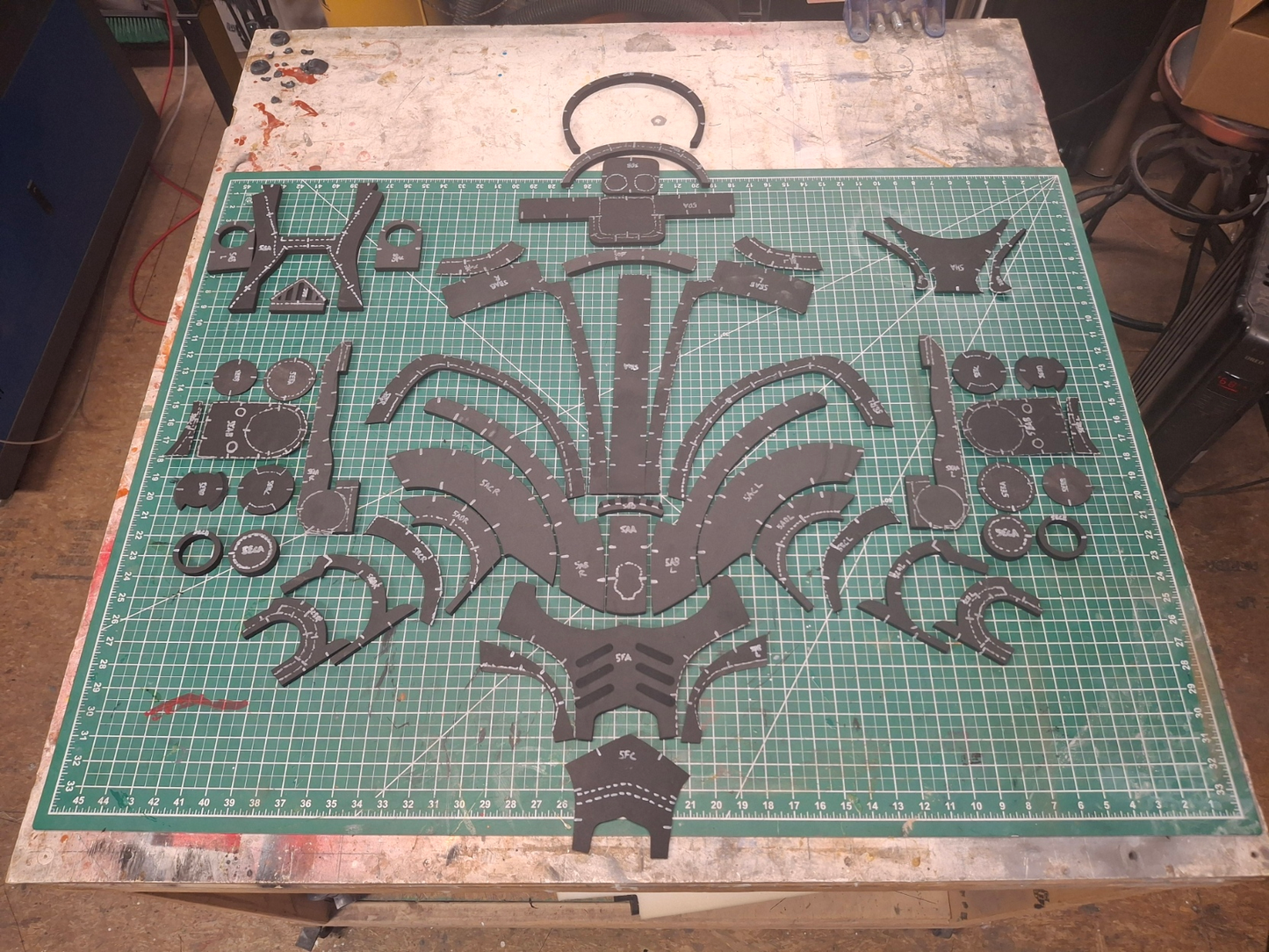 Galactic Warriors Version 10 Tactical Remaster Helmet Pattern