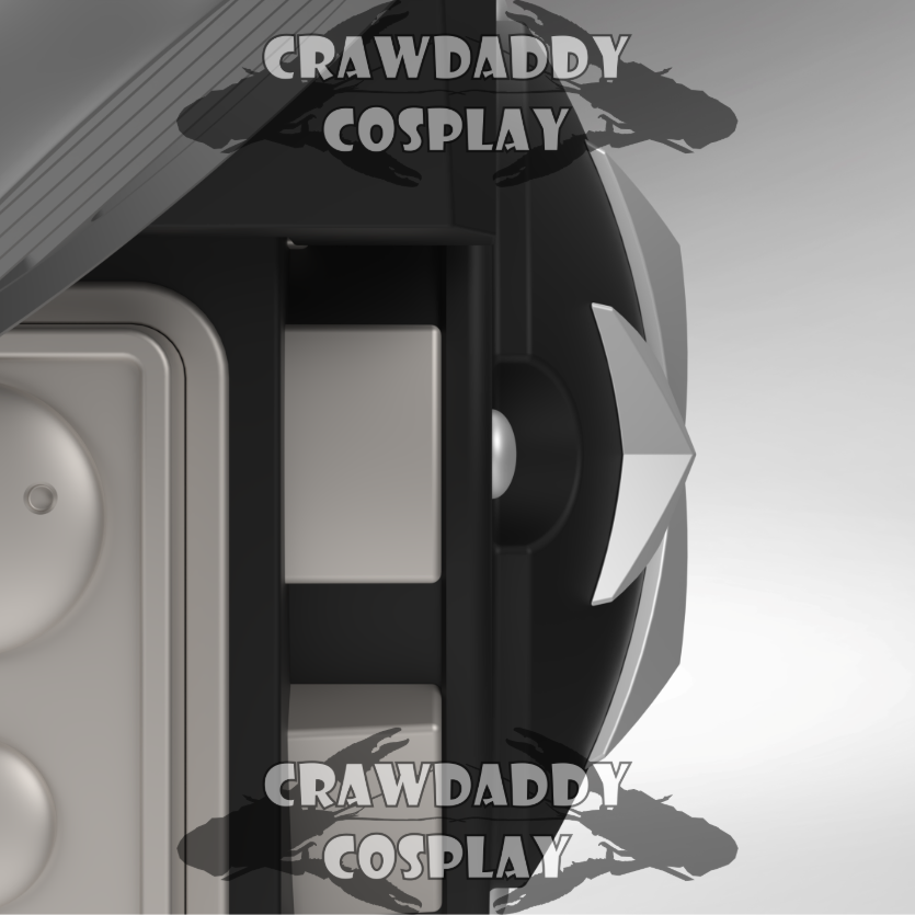 V.10 Tactical Black Templars Backpack Cover Detail V.1 (3D Print | Files Only)