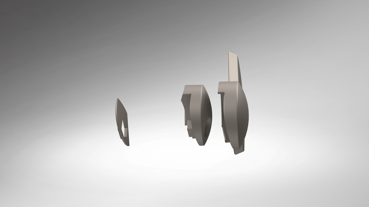 V.10 Edge Warden V.1 Shin Detail (3D Print | Files Only)