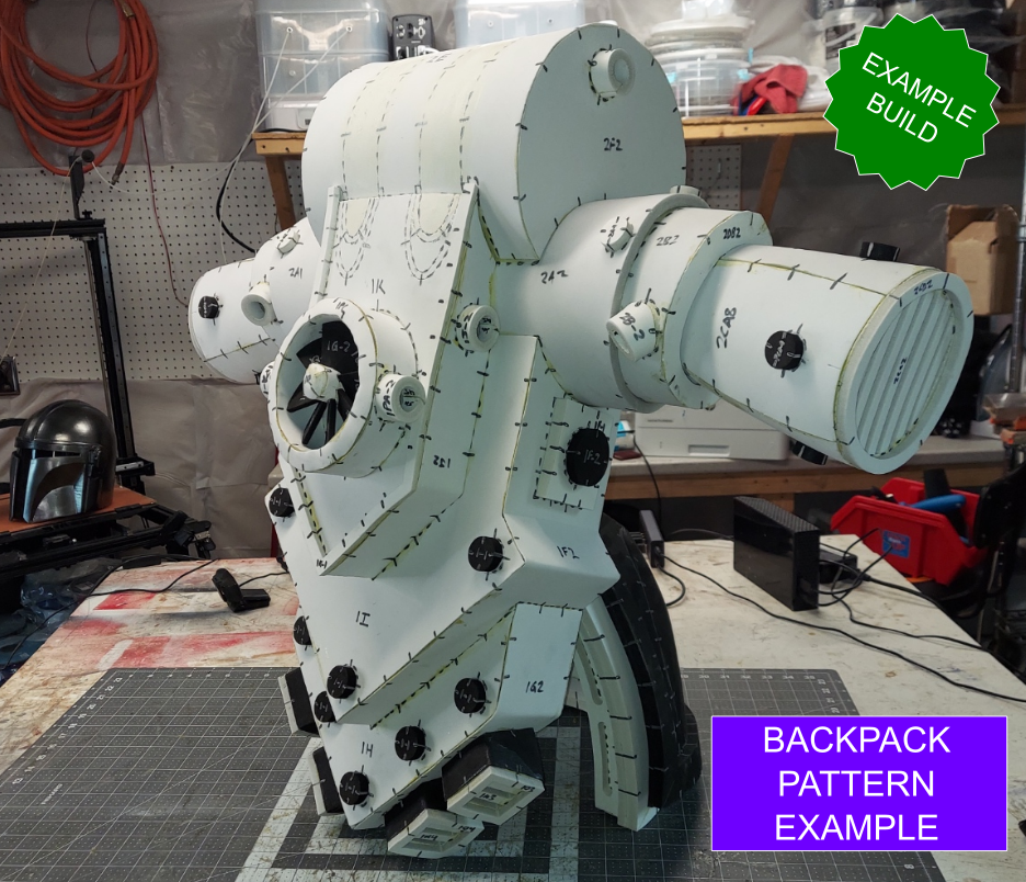 Galactic Warriors Version 3 Full Suit Pattern