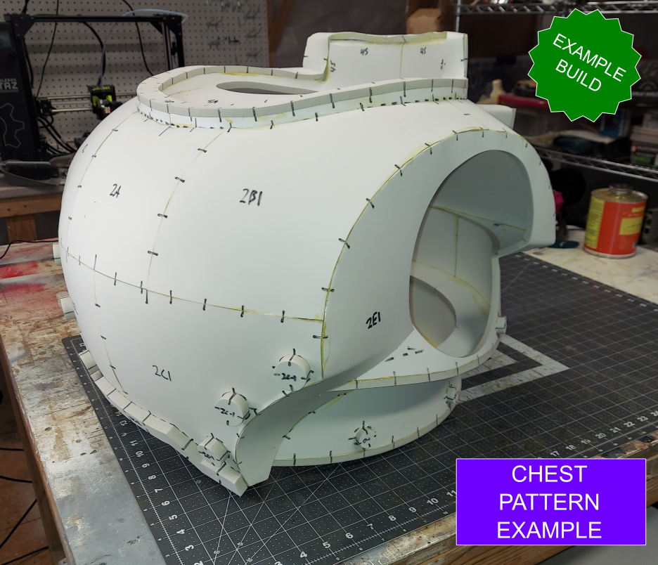 Galactic Warriors Version 3 Full Suit Pattern