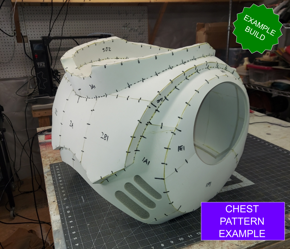 Galactic Warriors Version 10 Tactical Full Suit Pattern