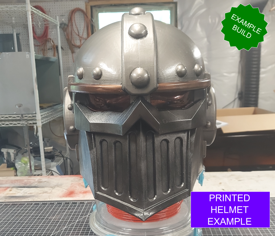 Ferrous Gladiators Helmet (3D Print | Files Only)