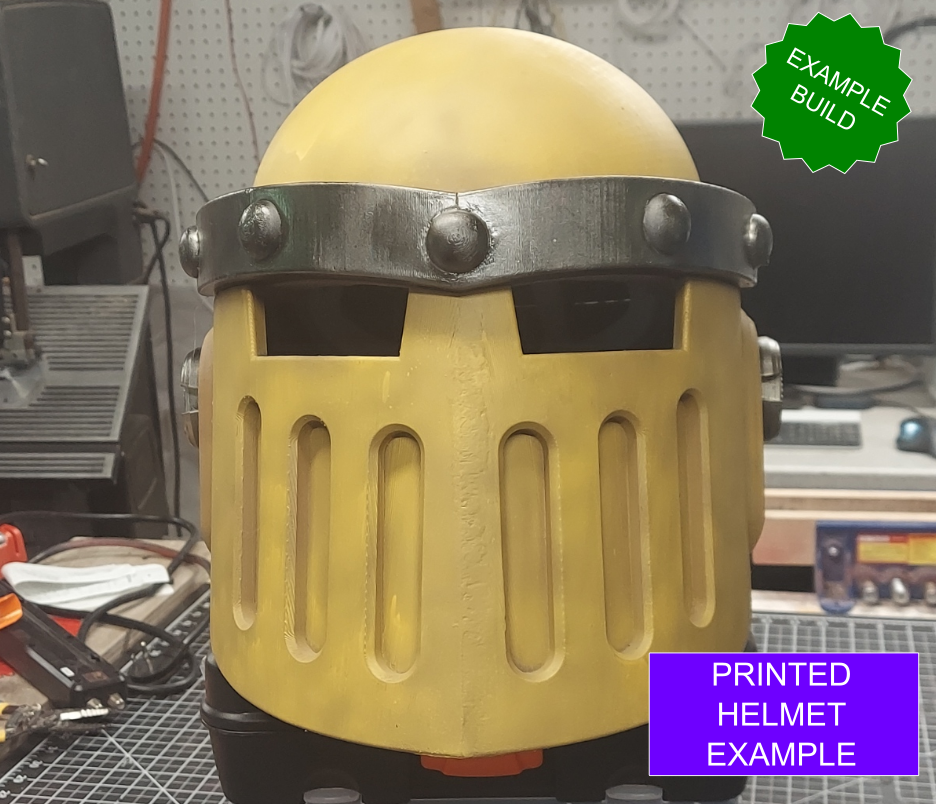 Galactic Warriors Version 3 Helmet (3D Print | Files Only)