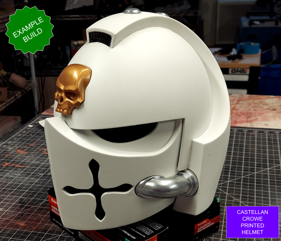 Silver Squires Warden - Helmet (3D Print | Files Only)