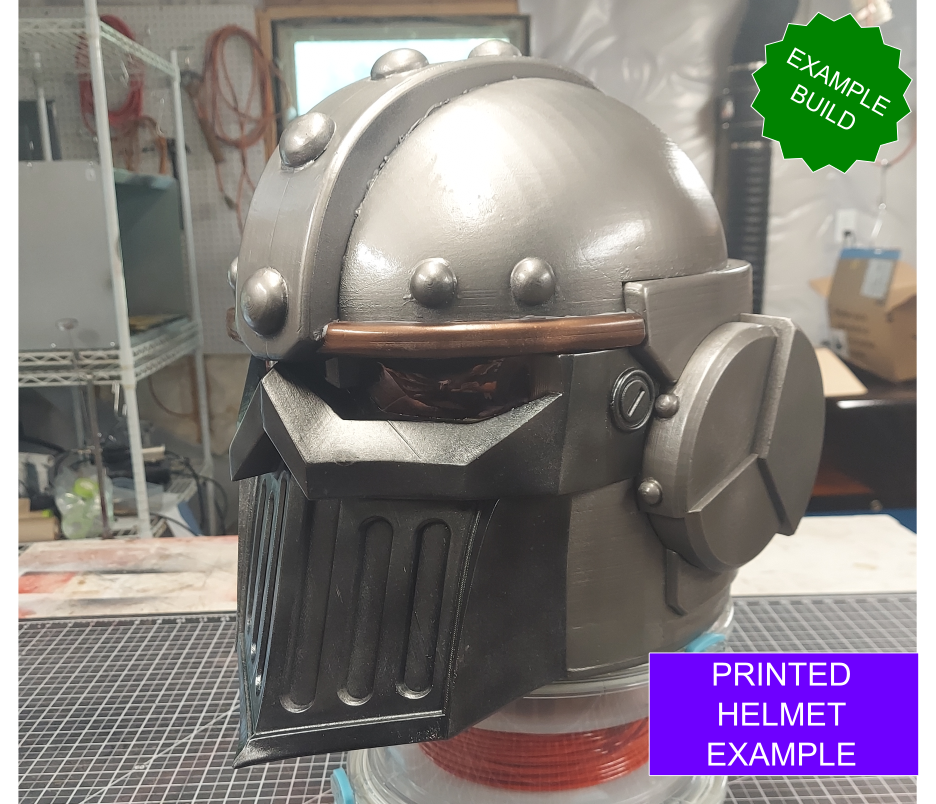 Iron Warriors Veteran's Helmet (3D Print | Files Only)