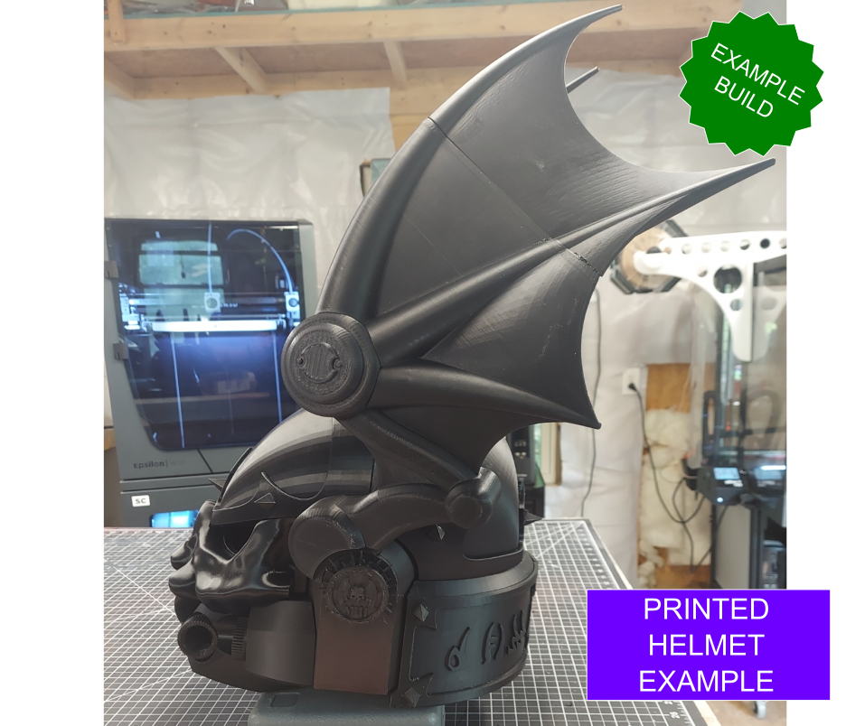 Night Lords Helmet (3D Print | Files Only)