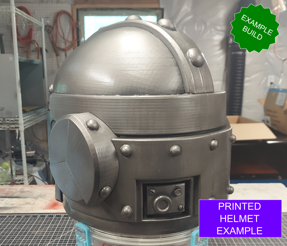 Iron Warriors Veteran's Helmet (3D Print | Files Only)