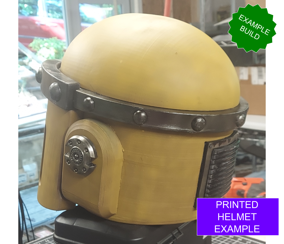 Galactic Warriors Version 3 Helmet (3D Print | Files Only)