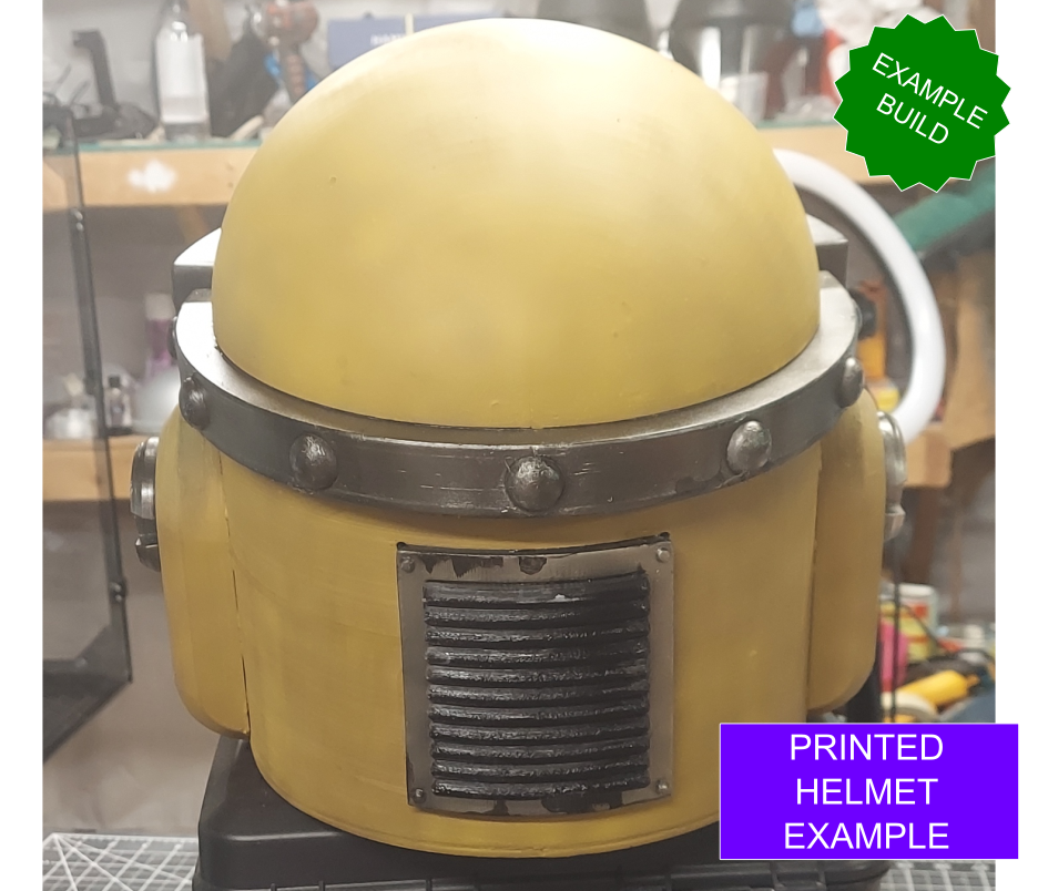 Galactic Warriors Version 3 Helmet (3D Print | Files Only)
