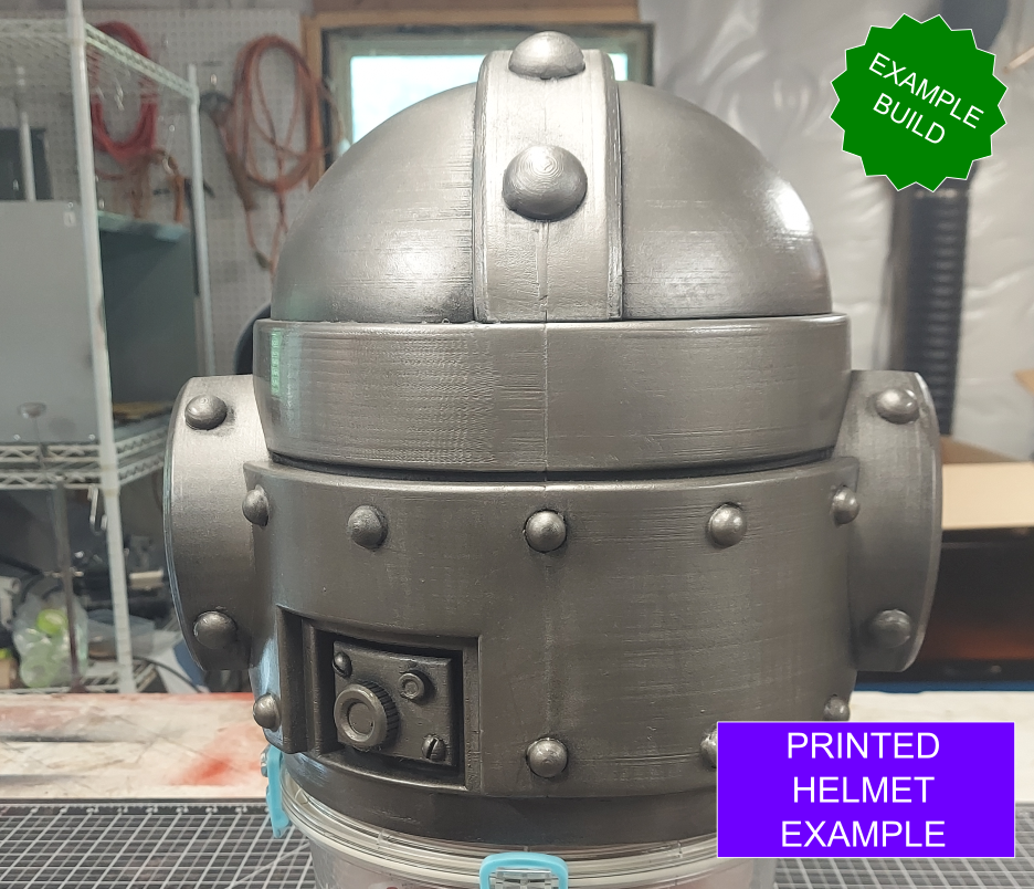 Iron Warriors Veteran's Helmet (3D Print | Files Only)