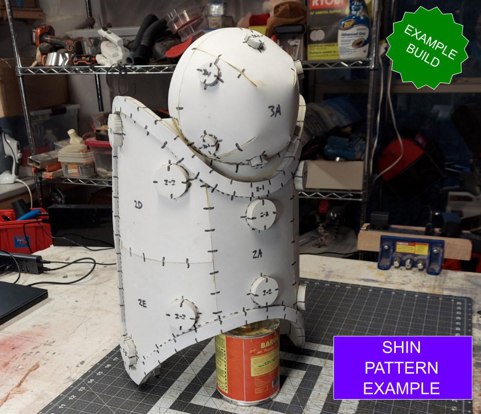 Galactic Warriors Version 3 Full Suit Pattern