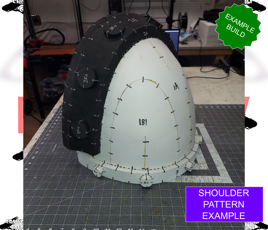 Galactic Warriors Version 3 Full Suit Pattern