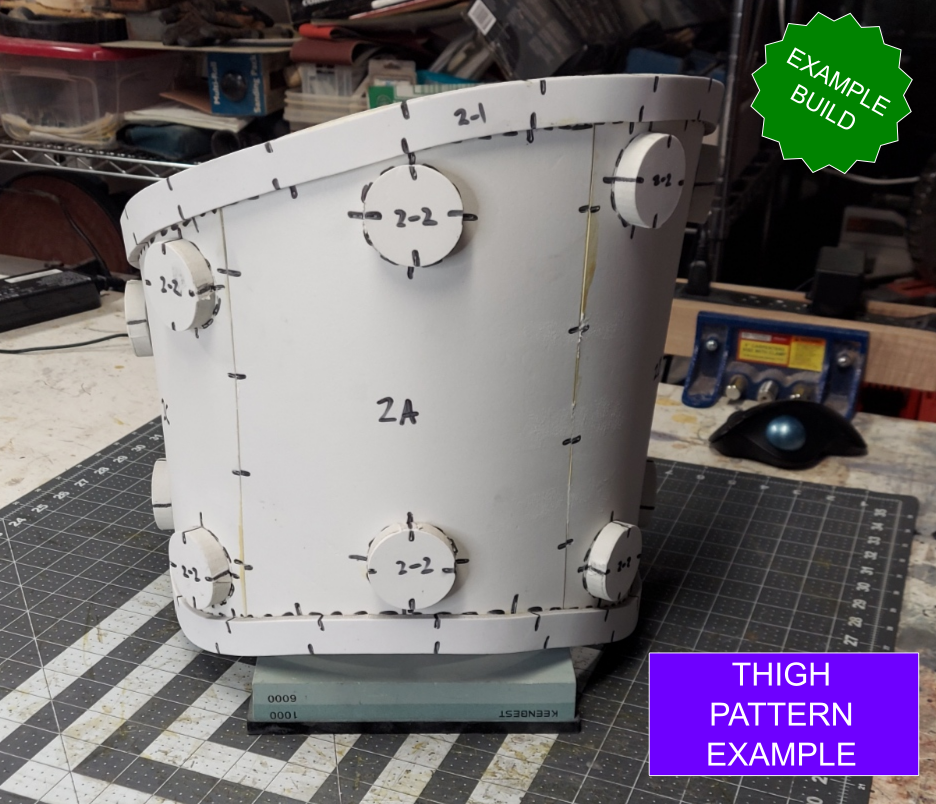 Galactic Warriors Version 3 Full Suit Pattern