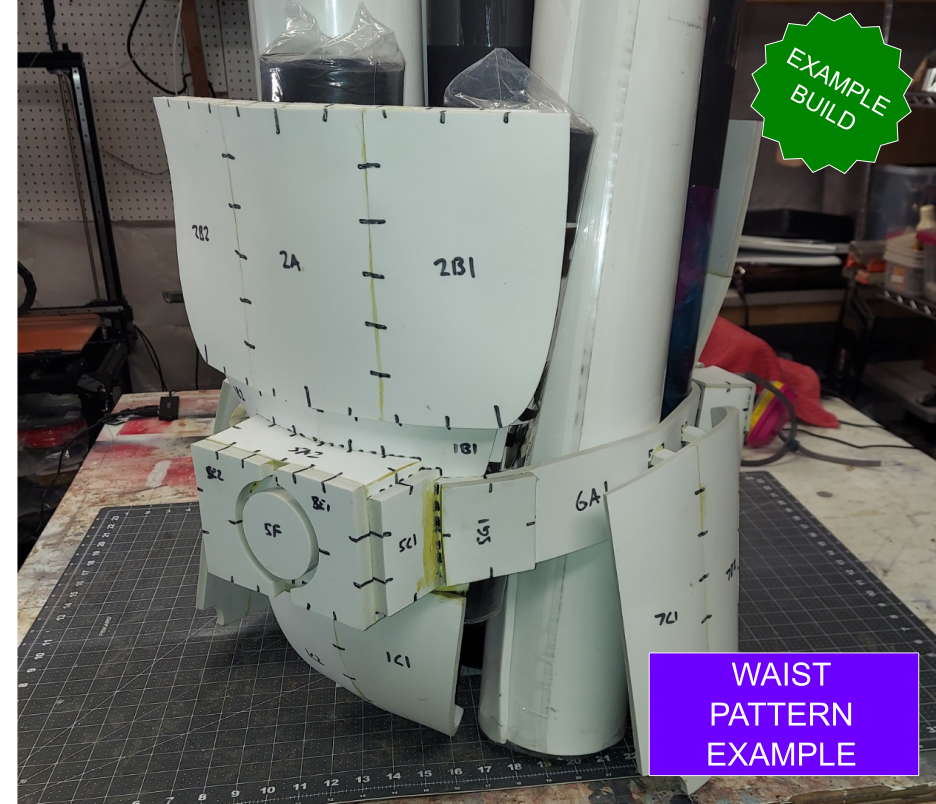 Galactic Warriors Version 10 Tactical Full Suit Pattern