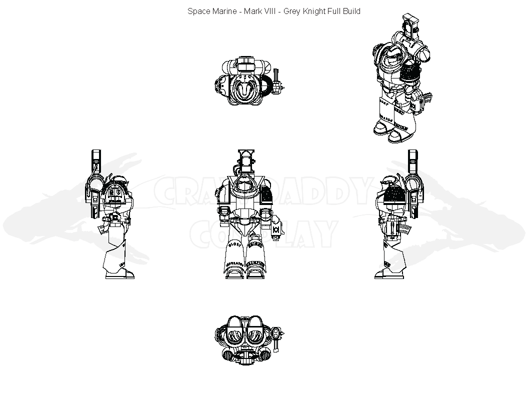 Silver Squires Full Suit Pattern