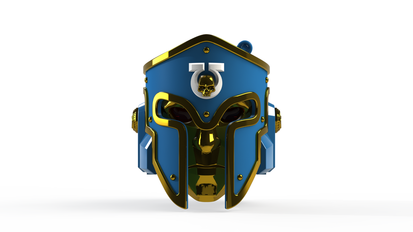 Blueberry Warriors Version 7 Helmet (3D Print | Files Only)