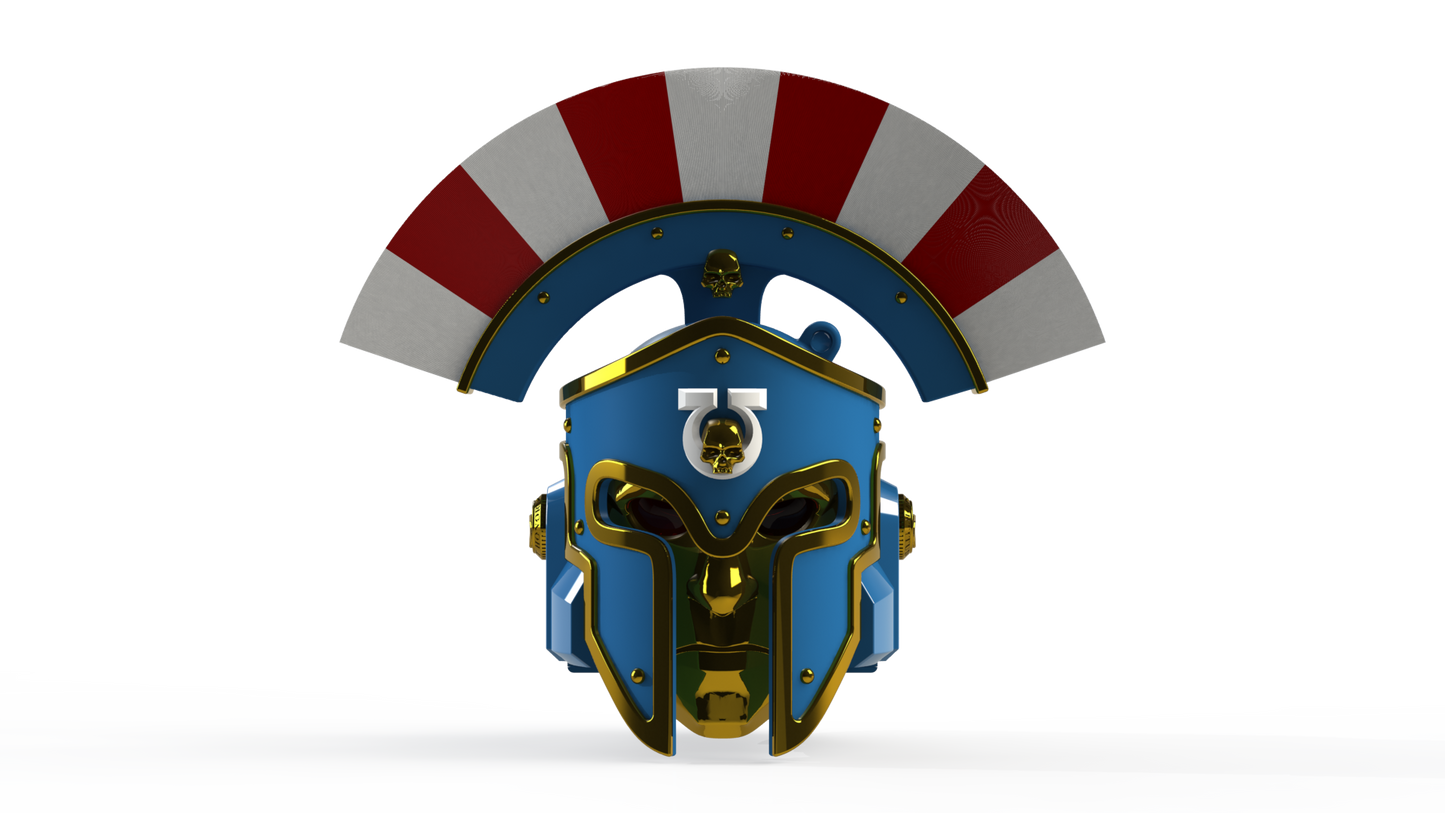 Blueberry Warriors Version 7 Helmet (3D Print | Files Only)