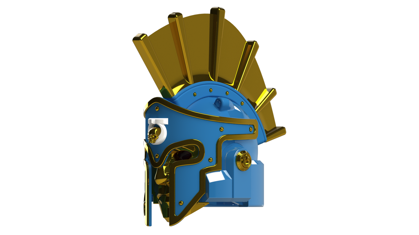 Blueberry Warriors Version 7 Helmet (3D Print | Files Only)