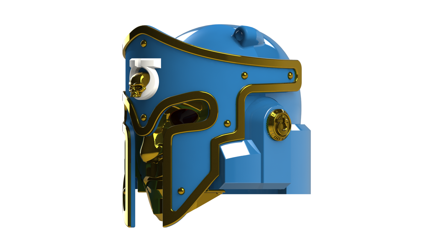 Blueberry Warriors Version 7 Helmet (3D Print | Files Only)