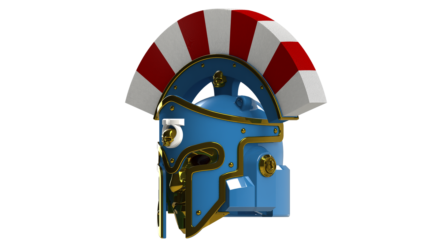 Blueberry Warriors Version 7 Helmet (3D Print | Files Only)
