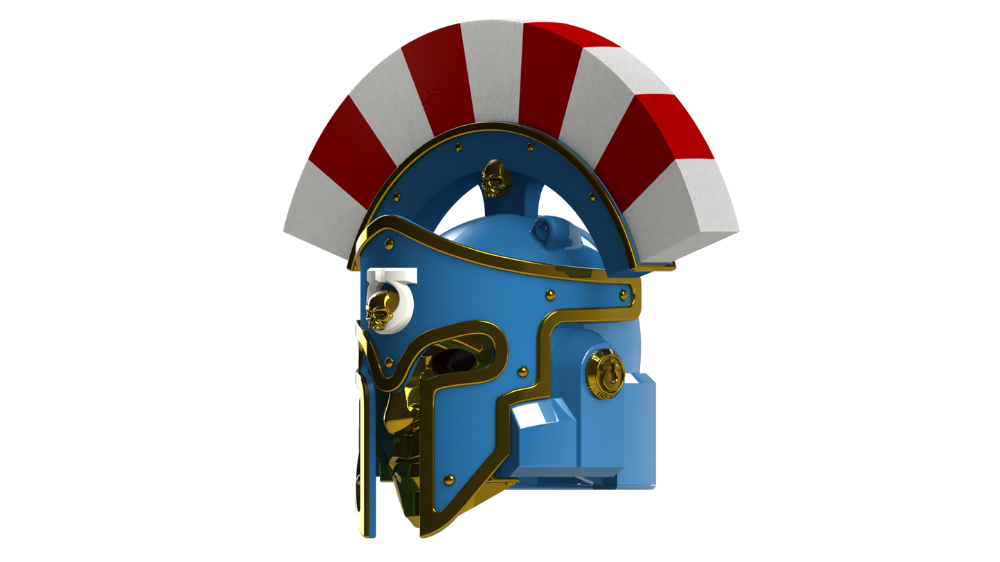 Ultramarines Mark VII Helmet (3D Print | Files Only)