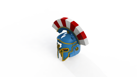 Blueberry Warriors Version 7 Helmet (3D Print | Files Only)