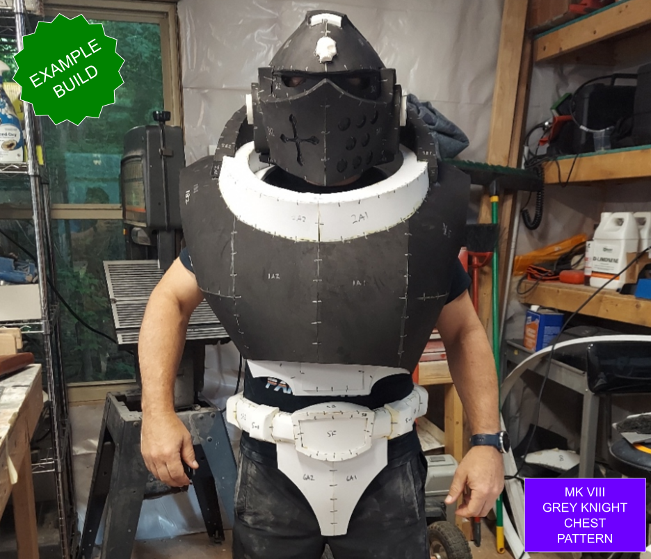 Space Marine Grey Knight "Aegis" Torso Pattern