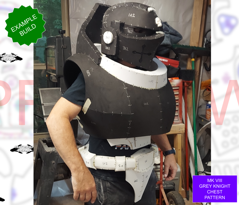 Silver Squires Torso Pattern