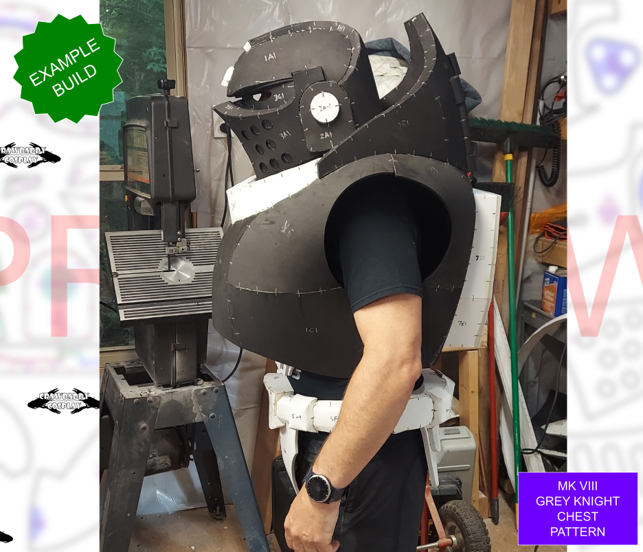 Silver Squires Torso Pattern