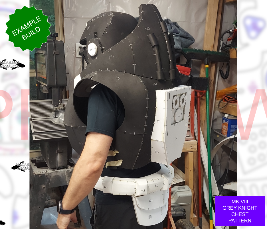 Silver Squires Torso Pattern