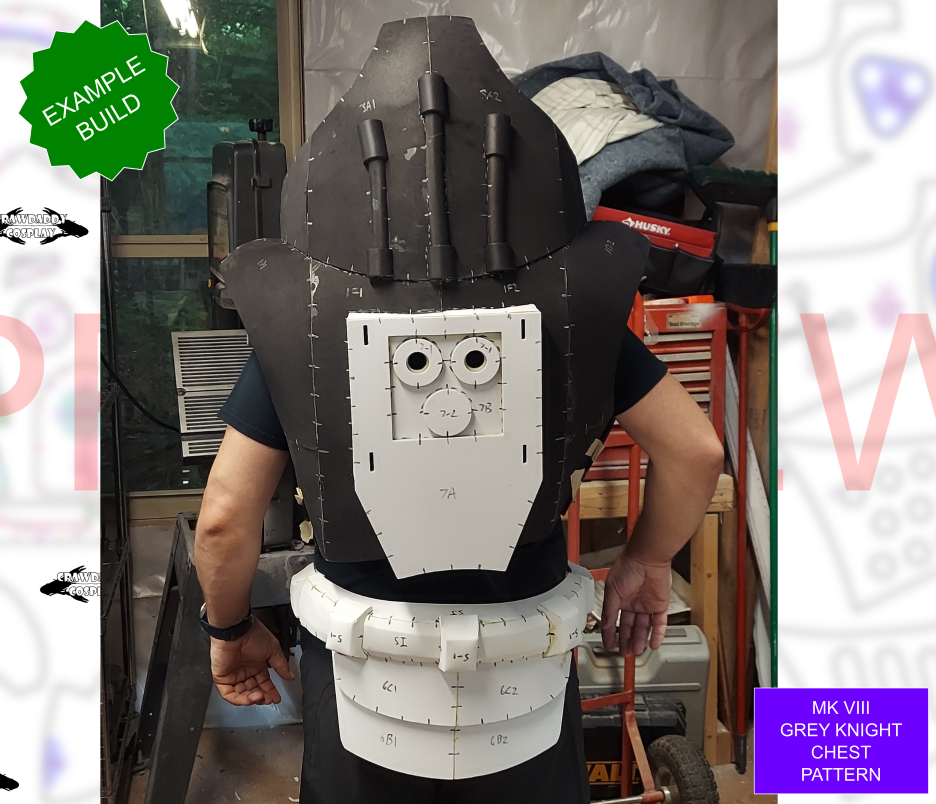 Silver Squires Torso Pattern