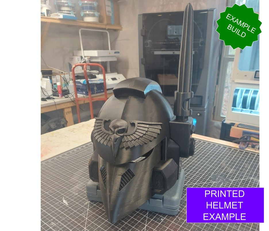 Raven Guard Mark VII Helmet (3D Print | Files Only)