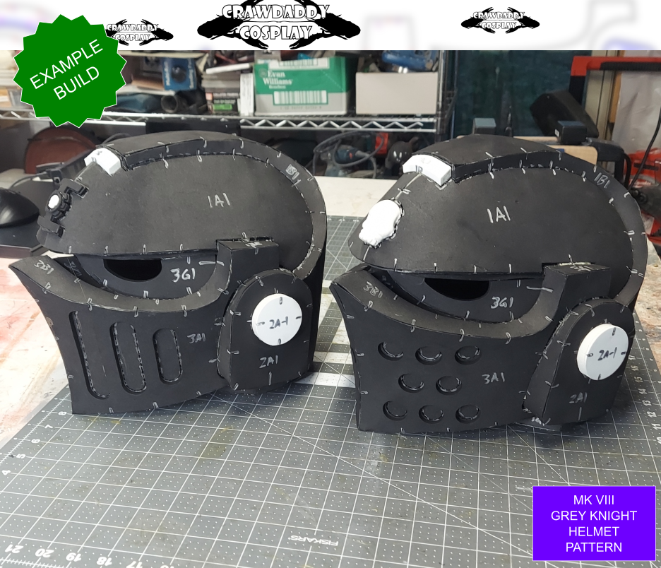 Silver Squires Helmet Pattern