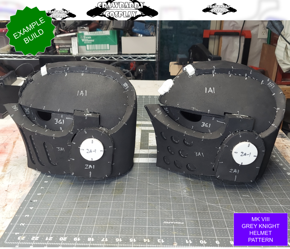 Silver Squires Helmet Pattern