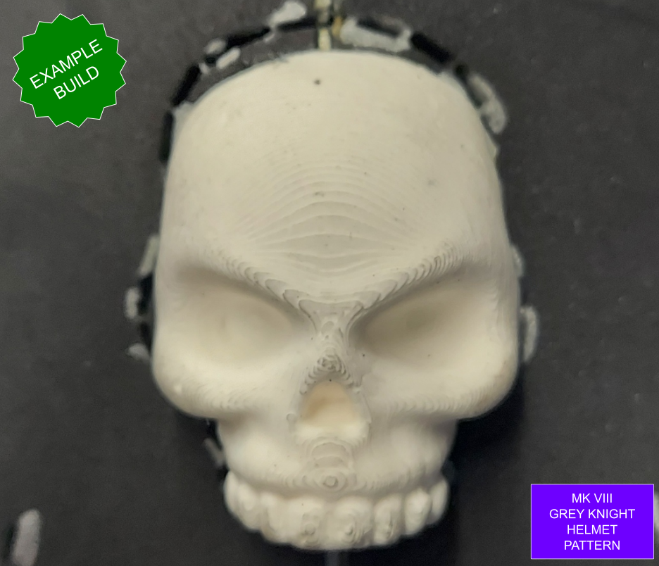 Silver Squires Helmet Pattern