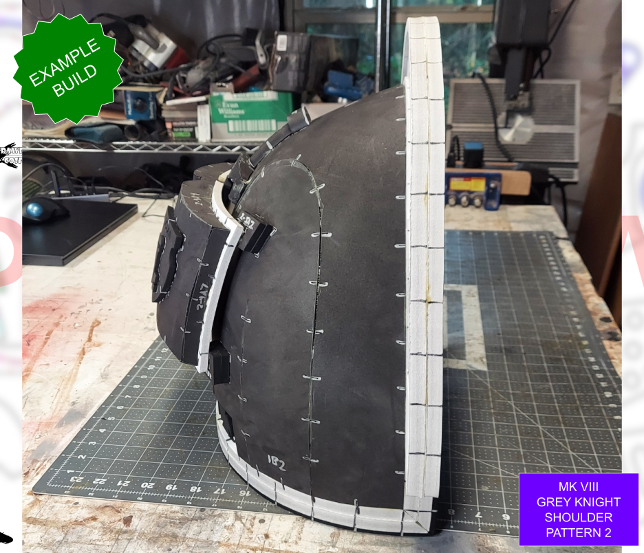 Silver Squires Shoulder Pattern - Option 2