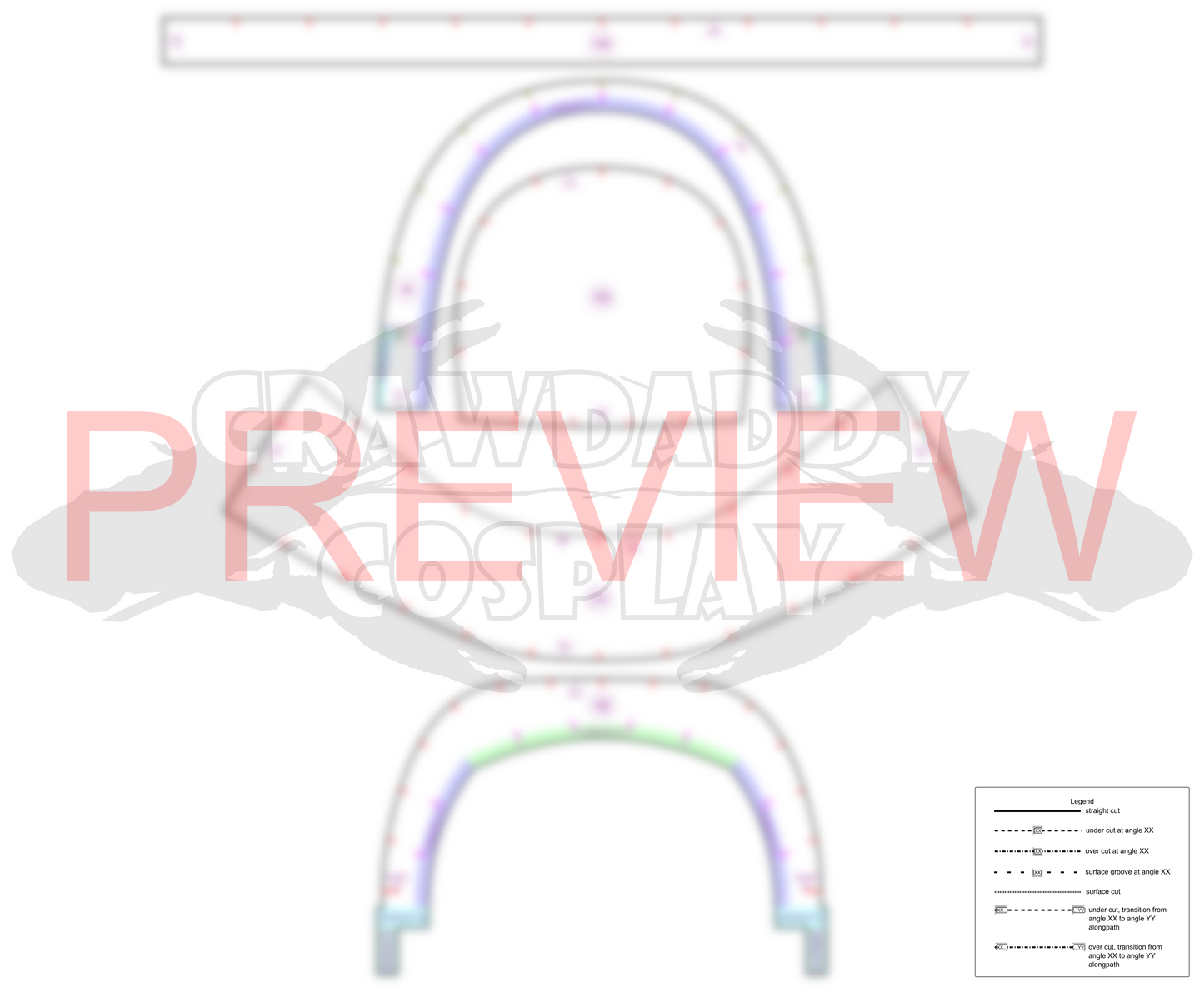 Silver Squires Leg Pattern