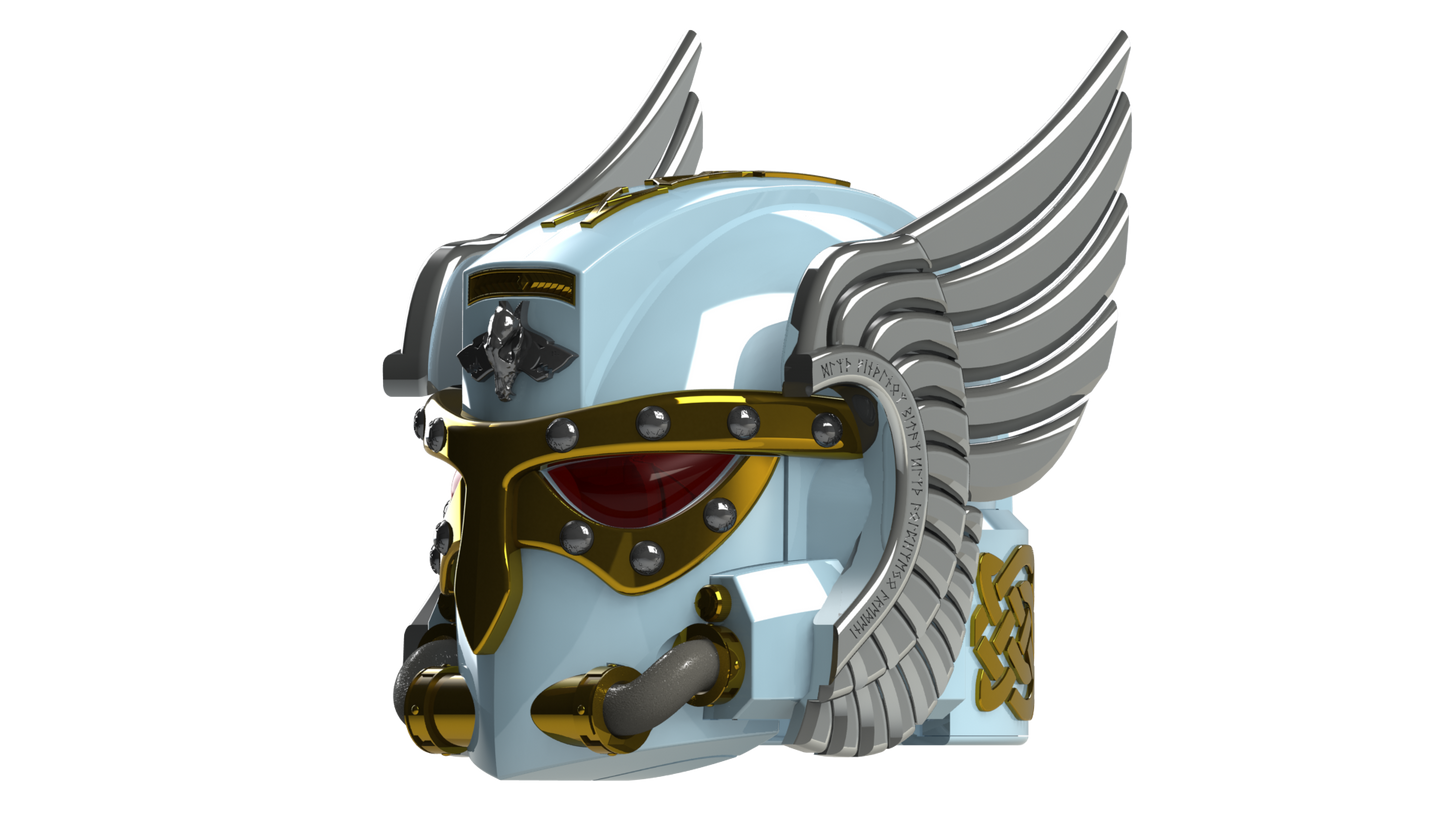 Void Lupines Version 7 Helmet (3D Print | Files Only)