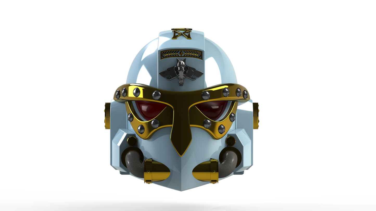 Void Lupines Version 7 Helmet (3D Print | Files Only)