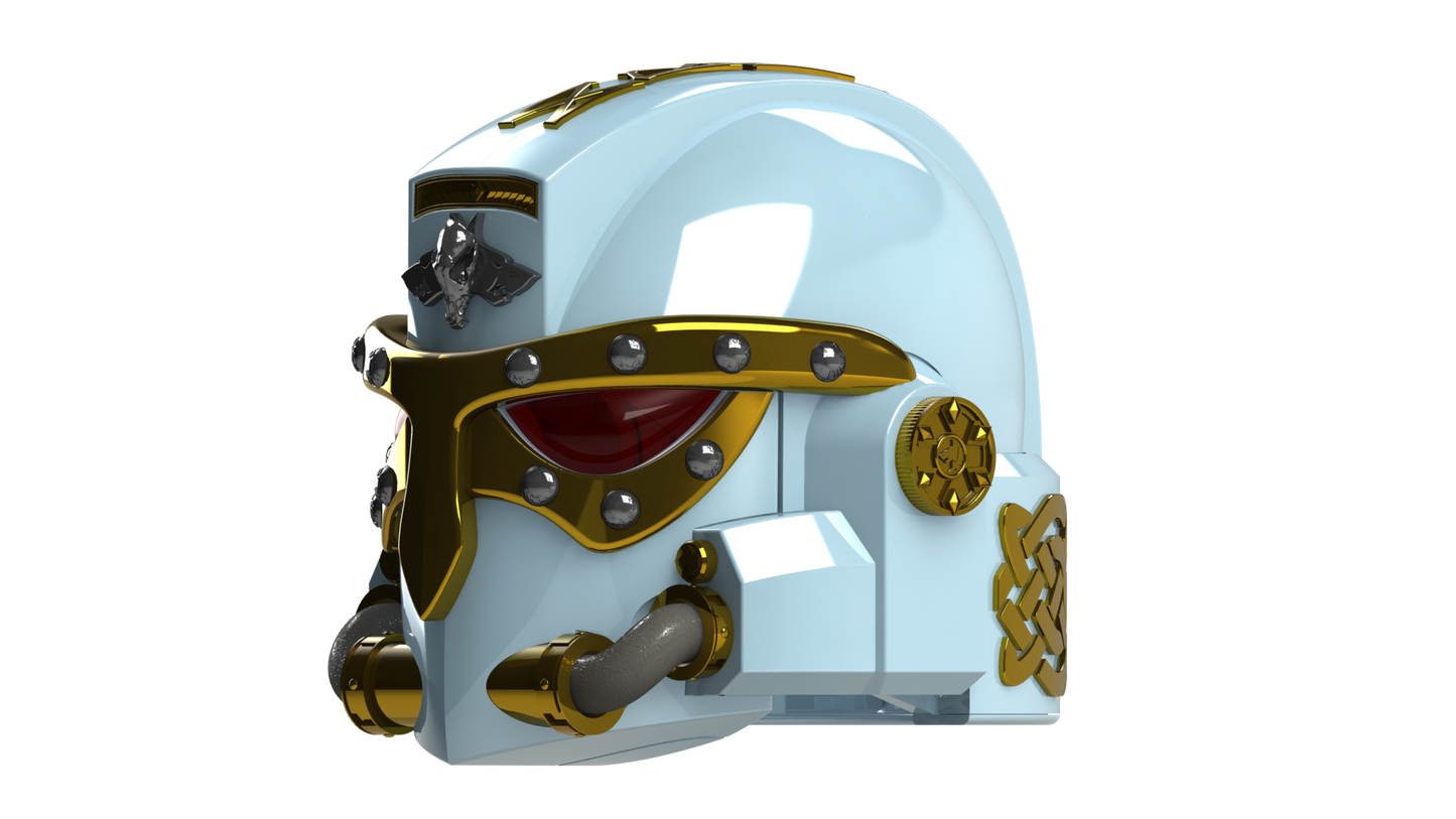 Void Lupines Version 7 Helmet (3D Print | Files Only)