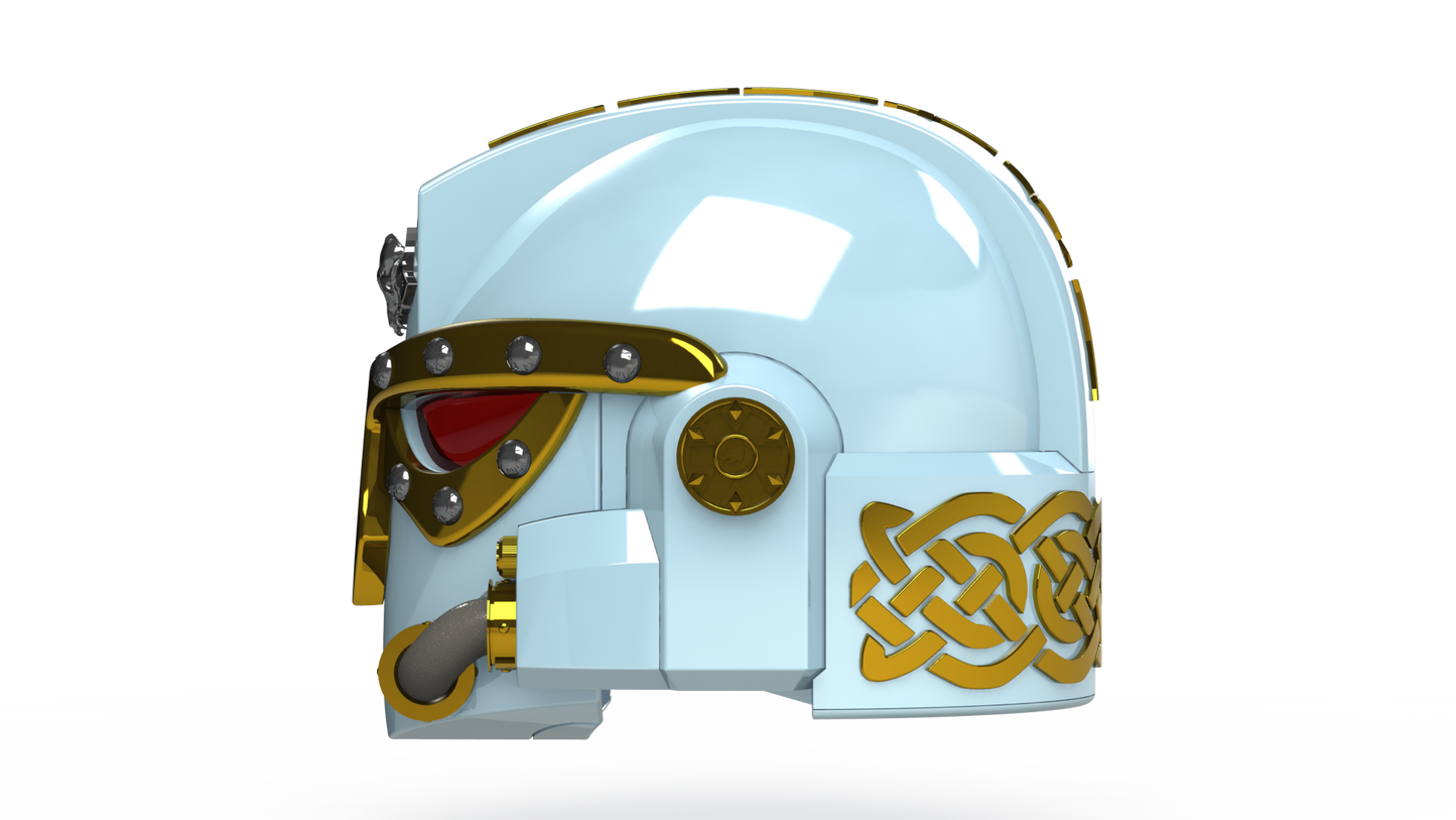 Void Lupines Version 7 Helmet (3D Print | Files Only)