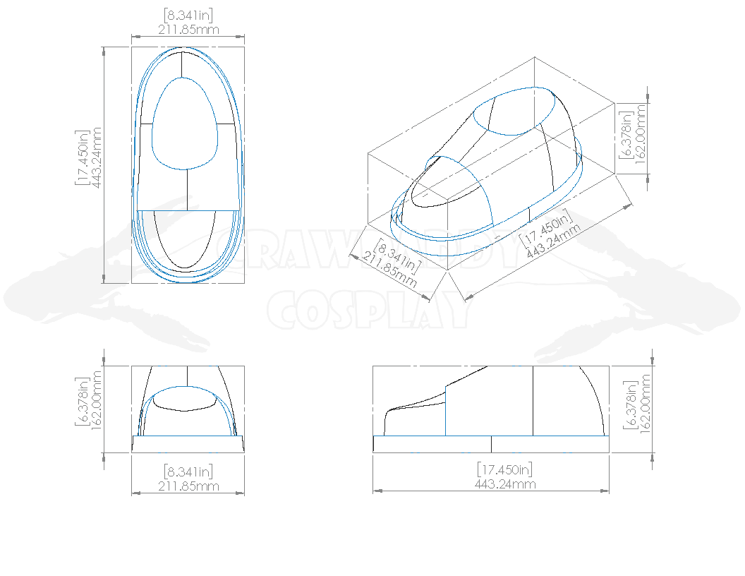 Galactic Warriors Version 7 Boot Pattern