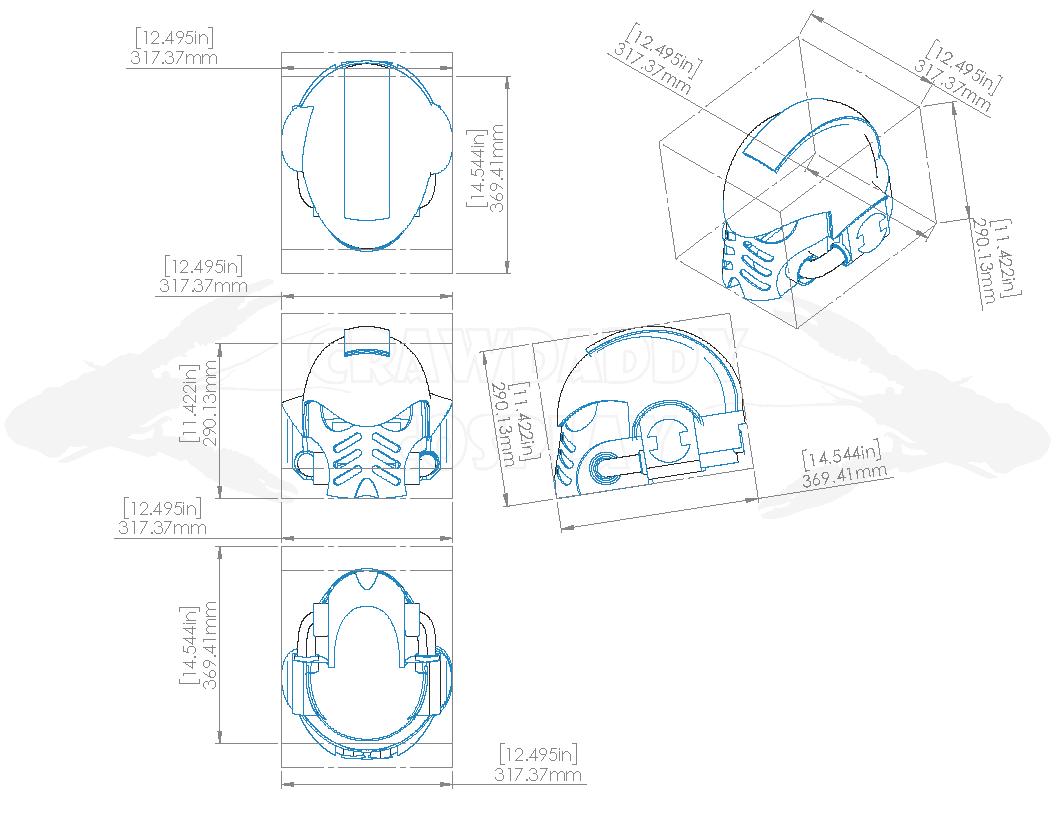 Galactic Warriors Version 10 Tactical Helmet Pattern