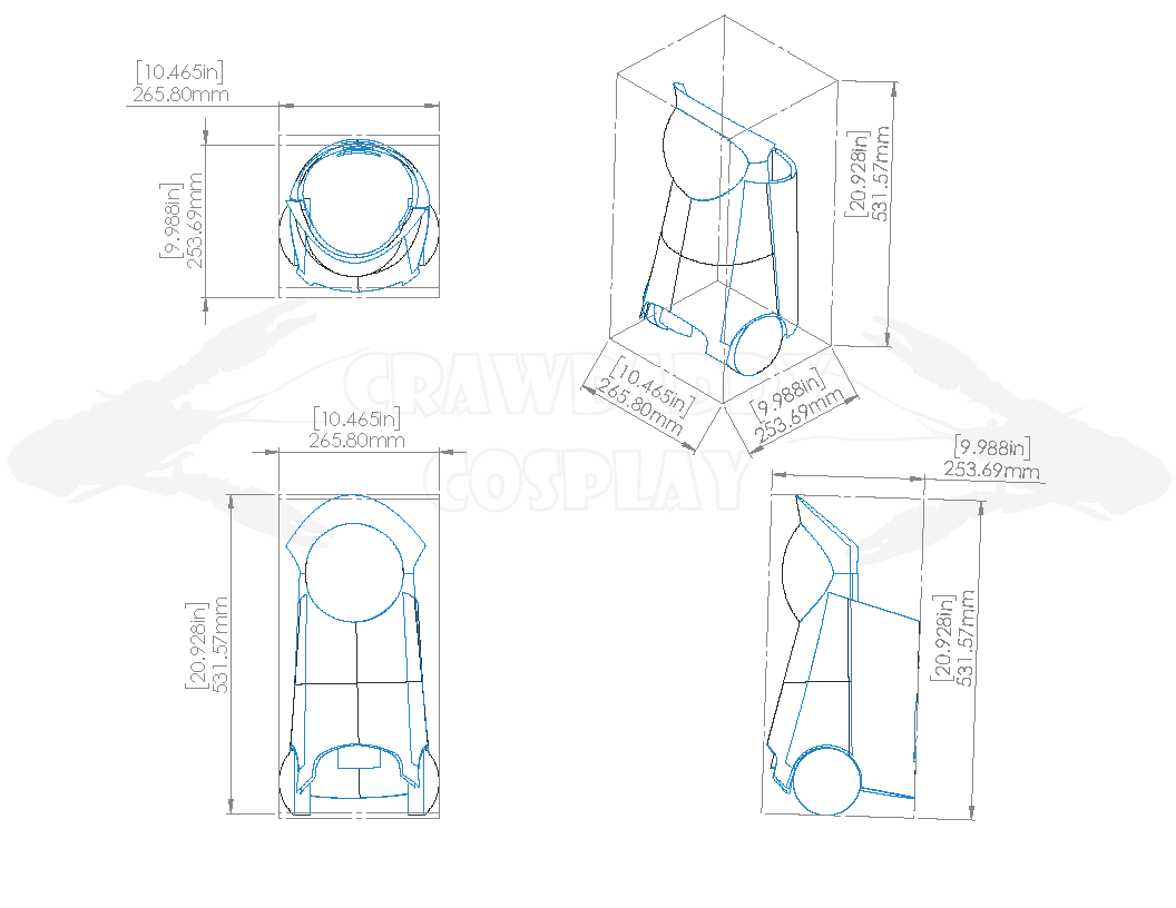 Galactic Warriors Version 10 Tactical Shin Pattern