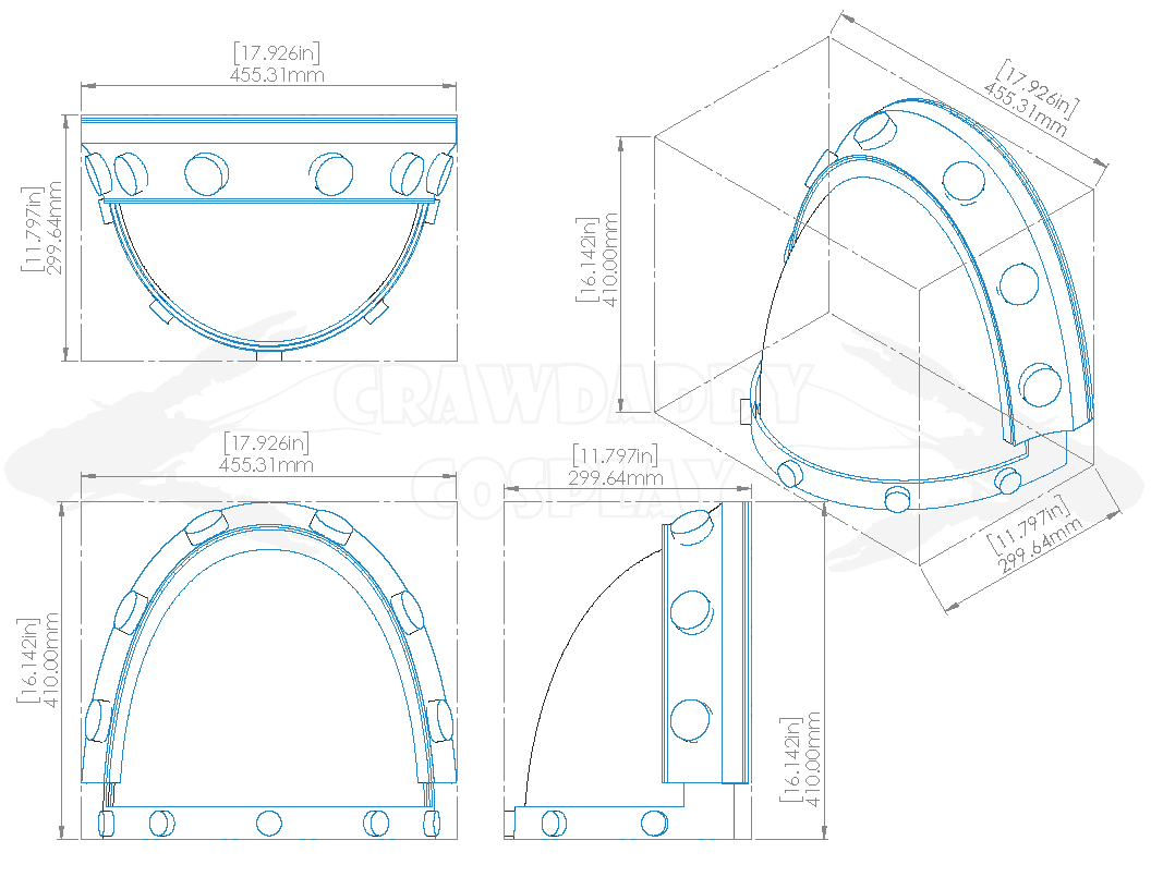 Galactic Warriors Version 3 Shoulder Pattern
