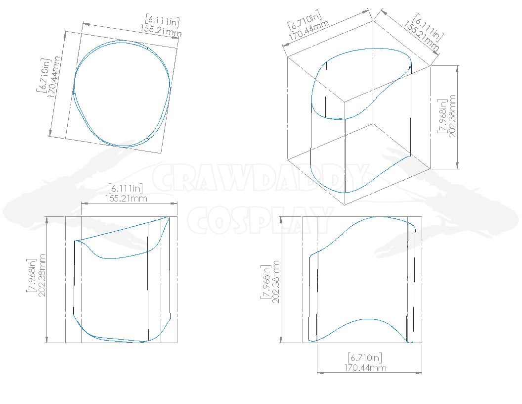 Galactic Warriors Version 7 Bicep Pattern